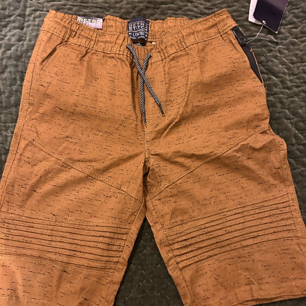 Kids Tan Shorts